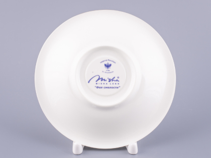 Чашка с блюдцем чайная форма Сад рисунок Фея смелости арт. 81.24851.00.1, 