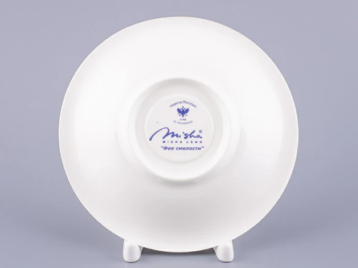 Чашка с блюдцем чайная форма Сад рисунок Фея смелости арт. 81.24851.00.1, 