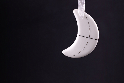 Елочная игрушка Месяц, Тайм, арт 60.16084.00.1