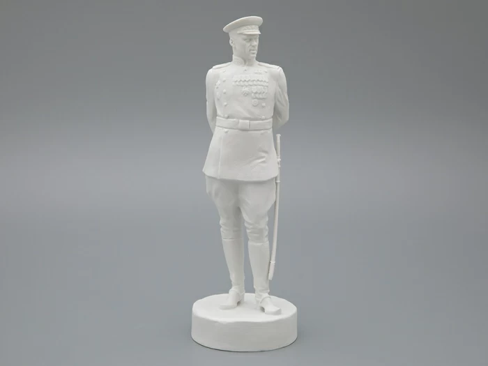 Скульптура Маршал Рокоссовский К.К., в подарочной упаковке, Белый бисквит, арт. 81.33455.00.1, 