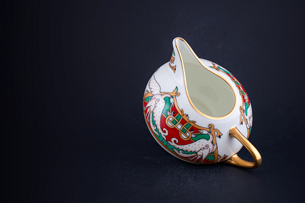 Чайный сервиз Сказочные птицы на форме Купольная, арт 61.20826.00.5