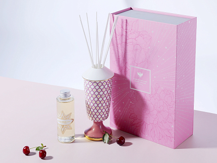 Подарочный набор Аромадиффузор Астра 1, аромат Вишневый сад, арт 81.33304.00.1