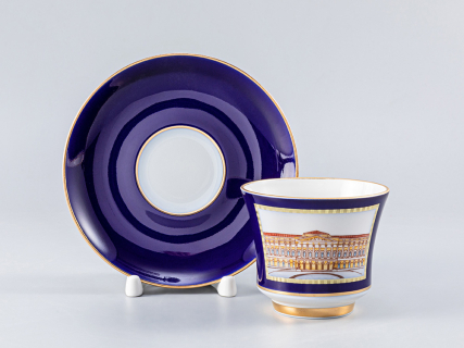 Сервиз чайный форма Банкетная рисунок Классика Петербурга-2 52%, 6 персон 20 предметов арт. 81.25120.00.1, 