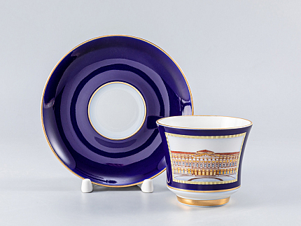 Сервиз чайный форма Банкетная рисунок Классика Петербурга-2 52%, 6 персон 20 предметов арт. 81.25120.00.1