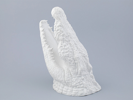 Подарочный набор Крокодил голова и хвост, рисунок Белый, арт. 81.32755.00.1