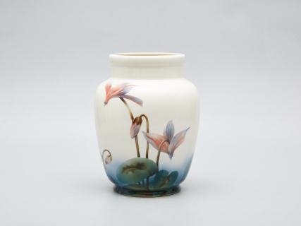 Ваза рисунок Цикламен, форма Китайская малого размера, арт 80.63514.00.1, 