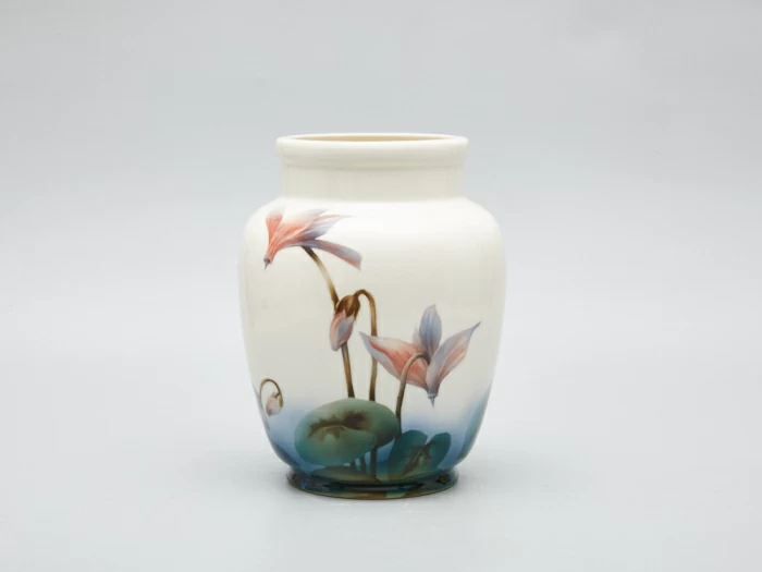 Ваза рисунок Цикламен, форма Китайская малого размера, арт 80.63514.00.1, 