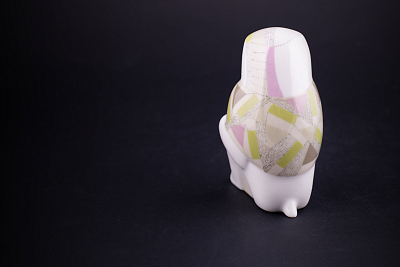 Скульптура Павиан с детенышем, Папа павиан, арт 62.09308.00.1