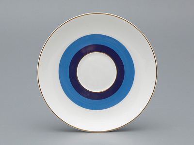 Чашка с блюдцем чайная форма Весенняя 2 рисунок Виола 1, арт. 81.34138.00.1