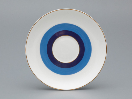 Чашка с блюдцем чайная форма Весенняя 2 рисунок Виола 1, арт. 81.34138.00.1, 