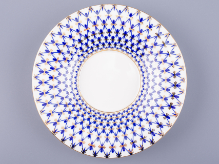 Чашка с блюдцем кофейная 145 мл форма Юлия рисунок Кобальтовая сетка арт. 81.20119.00.1, 