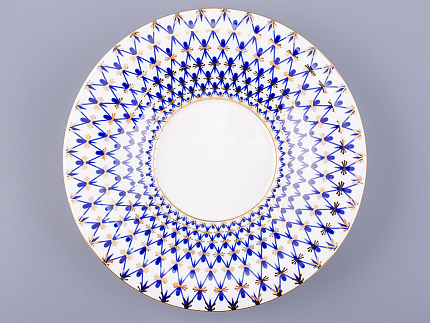 Чашка с блюдцем кофейная 145 мл форма Юлия рисунок Кобальтовая сетка арт. 81.20119.00.1