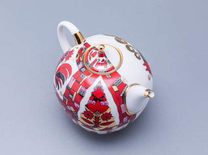 Комплект чайников Новгородский Красный конь арт. 81.10353.00.1, 