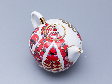 Комплект чайников Новгородский Красный конь арт. 81.10353.00.1