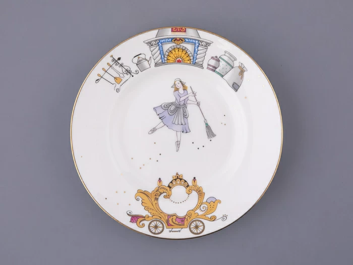 Трехпредметный комплект форма Майская рисунок Золушка арт. 81.25406.00.1, 