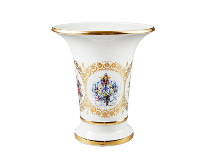 Ваза форма Ампирная рисунок Четыре сезона любви , арт. 80.36787.00.1