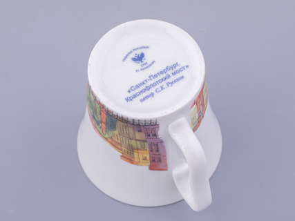 Бокал 360 мл форма Ленинградский рисунок Санкт-Петербург. Краснофлотский мост арт. 80.44856.00.1, 