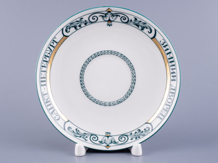 Чашка с блюдцем чайная 220 мл форма Банкетная рисунок Зимний дворец арт. 81.15309.00.1, 