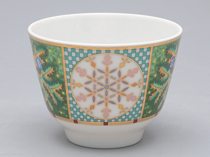 Чашка с блюдцем чайная 350 мл форма Подарочная рисунок Морозный январь арт. 81.31749.00.1