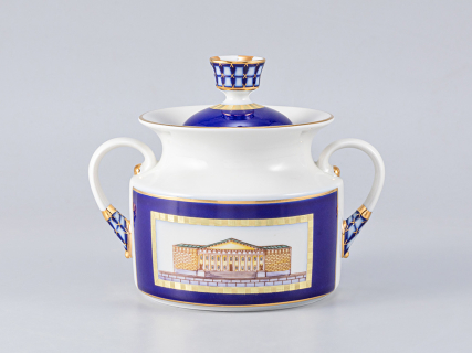 Сервиз чайный форма Банкетная рисунок Классика Петербурга-2 52%, 6 персон 20 предметов арт. 81.25120.00.1, 