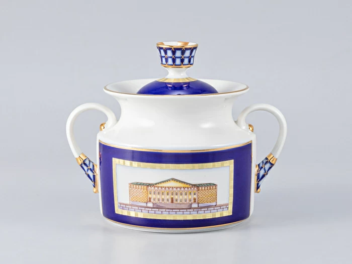 Сервиз чайный форма Банкетная рисунок Классика Петербурга-2 52%, 6 персон 20 предметов арт. 81.25120.00.1, 