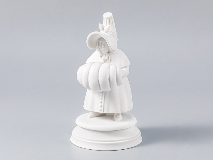 Скульптура Шестой гость Белый арт. 82.64921.00.1, 