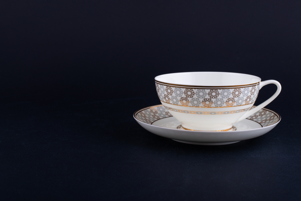 Сервиз чайный на 6 персон 14 предметов, Звезда Востока на форме Купольная арт 81.29673.00.1, 