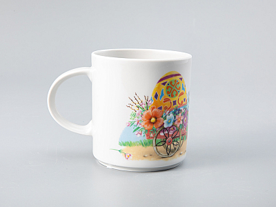 Кружка форма Стандарт рисунок Яичко к Празднику, арт. 80.98951.00.1