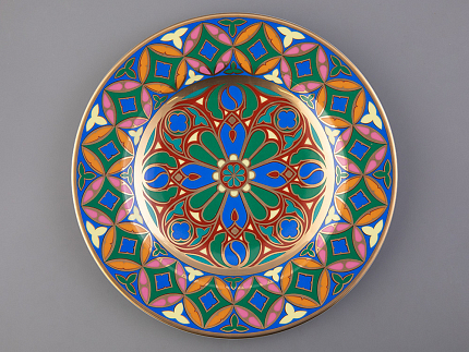 Тарелка декоративная 270 мм Европейская, в подарочной упаковке, рисунок Готическая 9, арт 81.25630.00.1