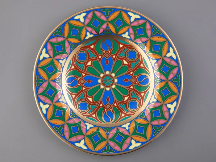 Тарелка декоративная 270 мм Европейская, в подарочной упаковке, рисунок Готическая 9, арт 81.25630.00.1, 