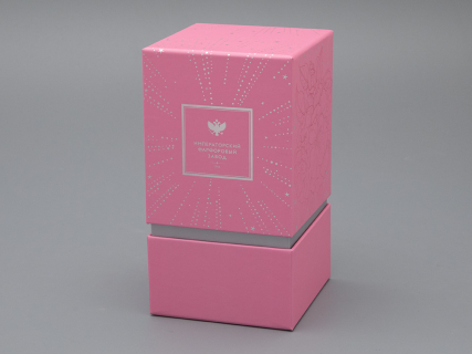 Подарочный набор Свеча ароматическая Идиллия Астра 2 аромат Ванильное небо, арт 81.33303.00.1, 