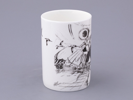 Бокал с крышкой в подарочной упаковке, форма Top. рисунок Путь на Север, арт. 81.32934.00.1