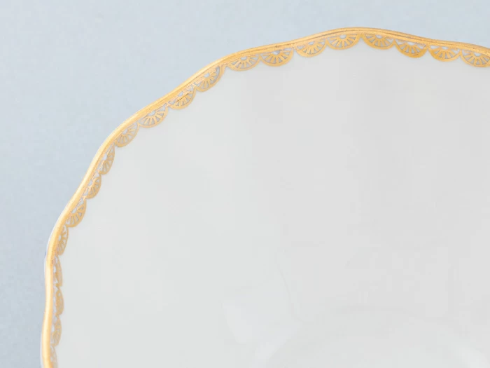 Салатник 385 мл, форма Тюльпан, рисунок Кобальтовая сетка, арт 80.44496.00.1, 