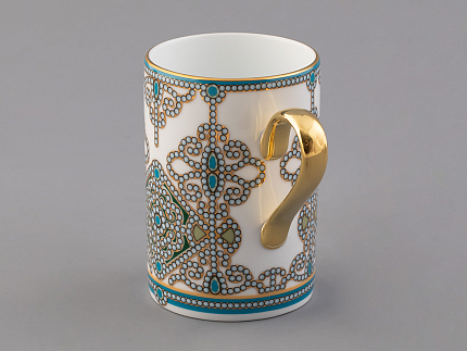 Бокал 400 мл в подарочной упаковке, форма Соло, рисунок Ландыш майский, арт. 81.32710.00.1