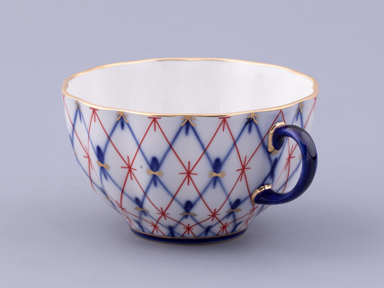 3-х предметный комплект чайный форма Тюльпан  рисунок Сетка 1950, арт. 81.31131.00.1, 