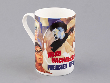 Бокал в подарочной упаковке, форма Идиллия, рисунок Иван Васильевич, арт 81.33249.00.1