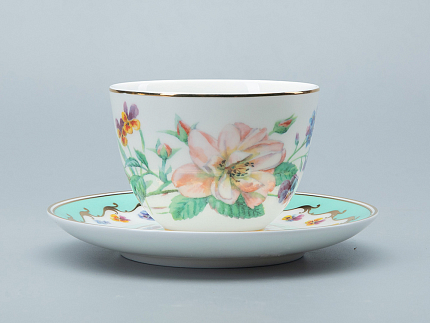 Чашка с блюдцем форма Весенняя 2 рисунок Улыбка флоры 2 арт. 81.30900.00.1