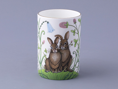 Бокал 400 мл форма Идиллия рисунок Сад Алисы, арт. 80.47611.00.1