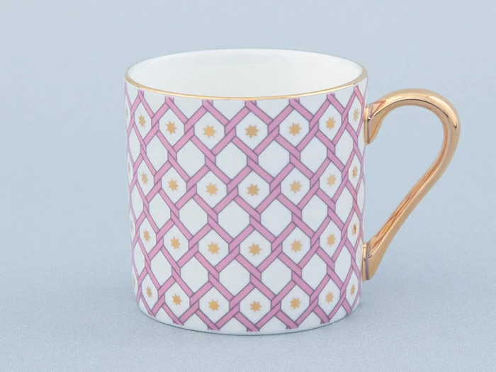 Чашка с блюдцем кофейная 115 мл., форма Идиллия, рисунок Астра 1 арт 81.32374.00.1, 