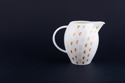 Сливочник форма Оливия, рисунок Крем-брюле арт 60.15928.00.1