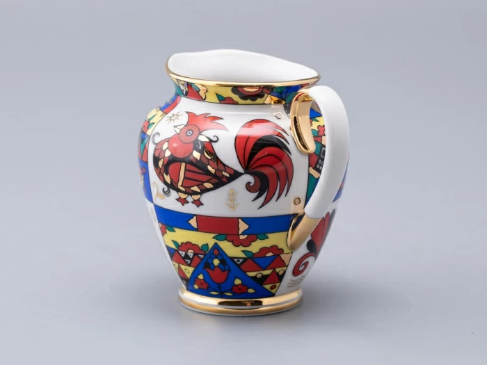 Сливочник 400 мл., форма Весенняя, рисунок Народные узоры, арт. 80.60812.00.1, 