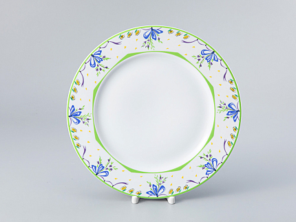 Тарелка мелкая 270 форма Европейская - 2 рисунок Цветная Пасха, арт. 80.98861.00.1