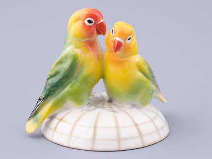 Скульптура форма Неразлучники, рисунок Тропические, арт. 82.47415.00.1, 