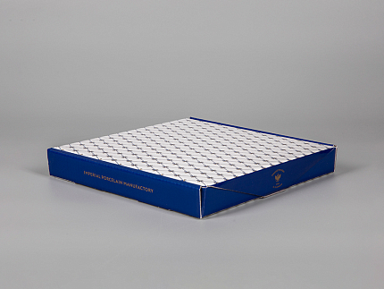 Декоративная тарелка 195 мм в упаковке, форма Эллипс рисунок Счастья арт. 81.31018.00.1