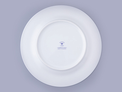 Блюдо круглое 300 мм, форма Европейская, рисунок Серебряный город, арт. 80.47458.00.1