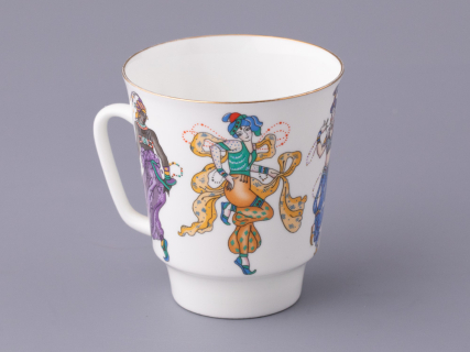 Трехпредметный комплект 165 мл форма Майская рисунок Балет Шахерезада, арт. 81.17663.00.1, 