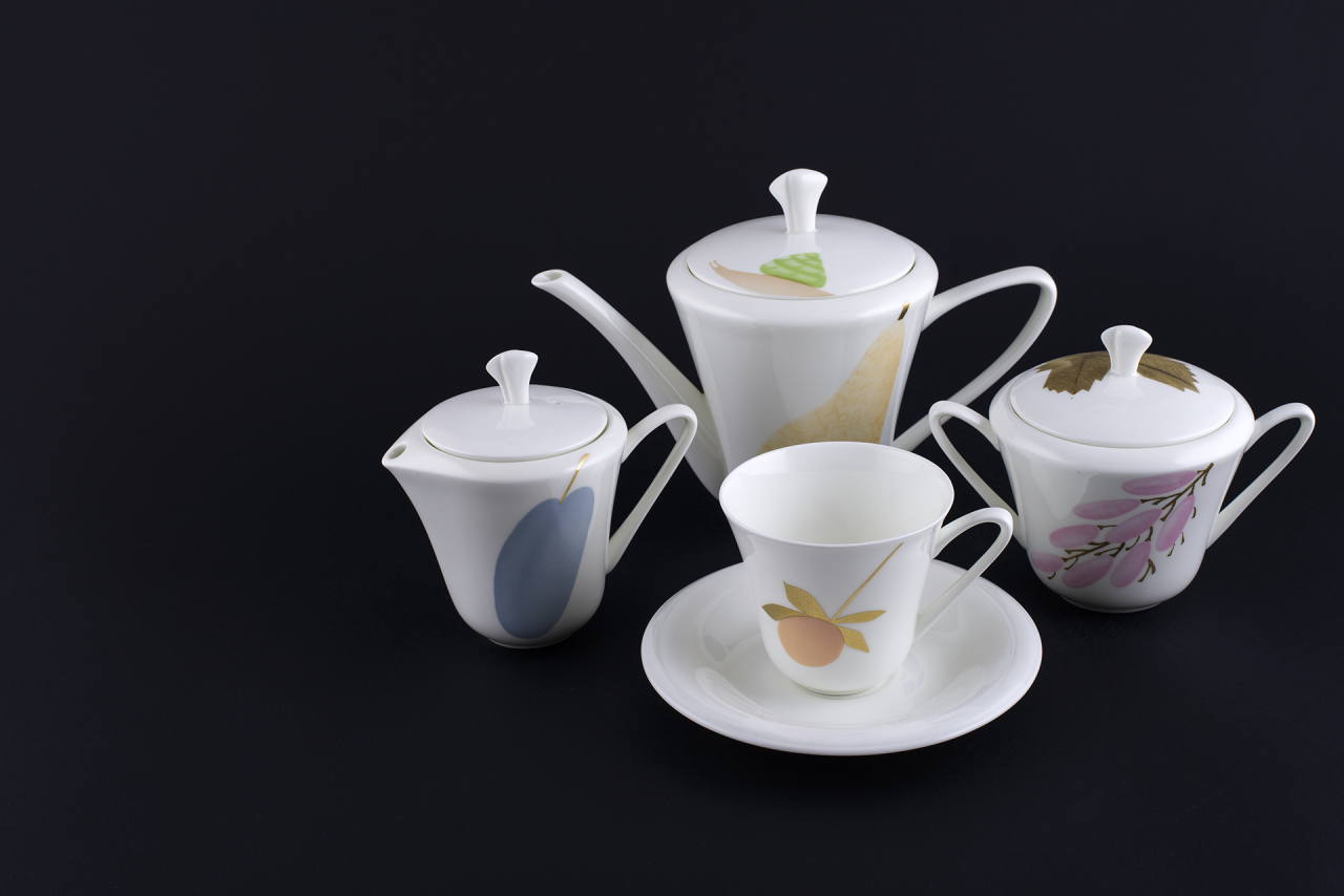 Сервиз чайный Август, на форме Сад, на 6 персон, 15 предметов, арт. 81.21621.00.1, 