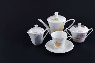 Сервиз чайный Август, на форме Сад, на 6 персон, 15 предметов, арт. 81.21621.00.1