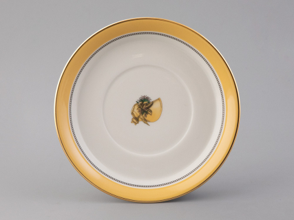 Чашка с блюдцем чайная 220 мл форма Гербовая рисунок Modes de Paris 1835 арт. 81.25416.00.1, 