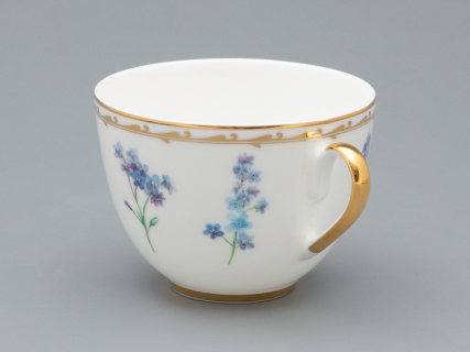 Чашка с блюдцем чайная форма Весенняя 2 рисунок Улыбка флоры 3, арт. 81.34137.00.1, 